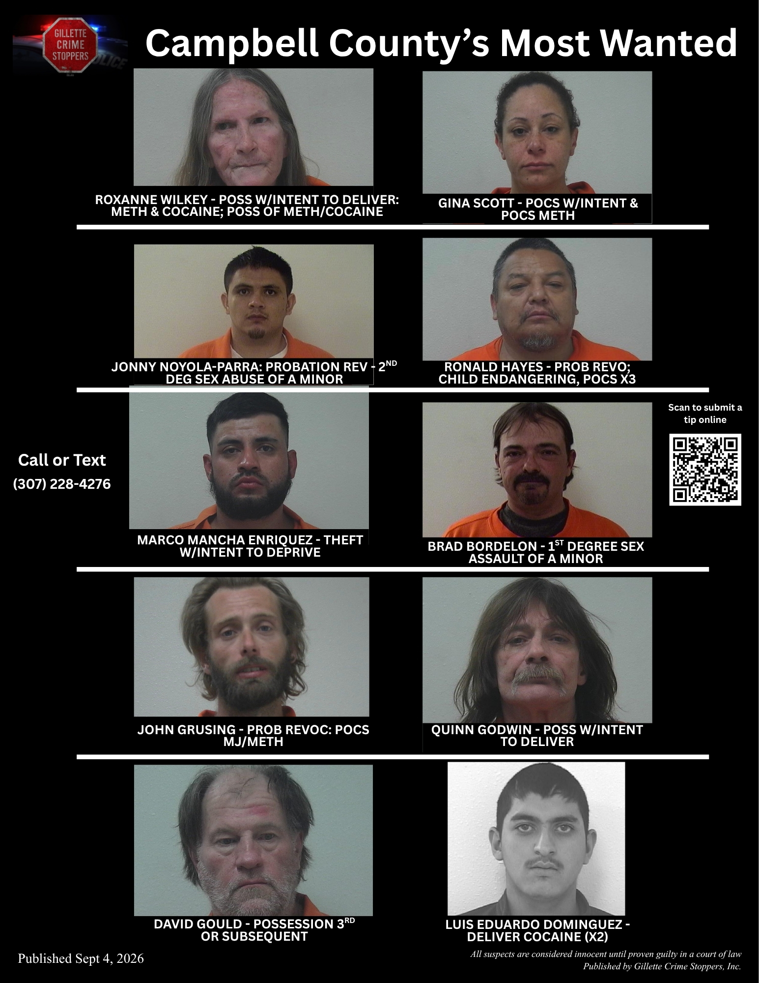 most wanted
